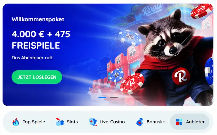 Rooli Casino Germany bonus